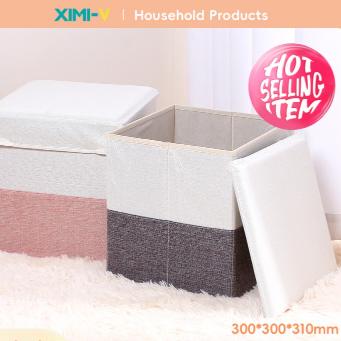 عثمان تخزين قماشي بتفصيل لون موحد