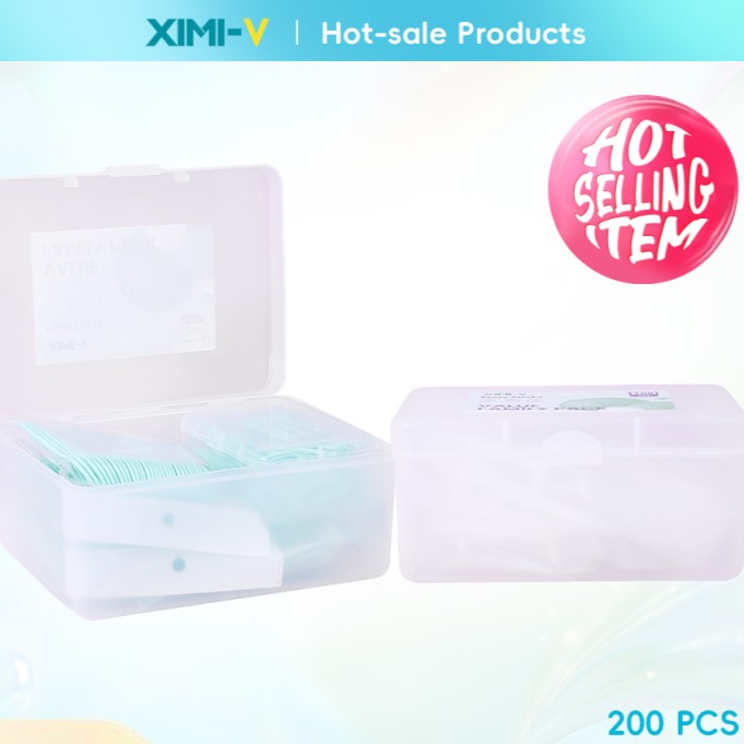 أعواد خيط تنظيف الأسنان المنزلية / 200 قطعة