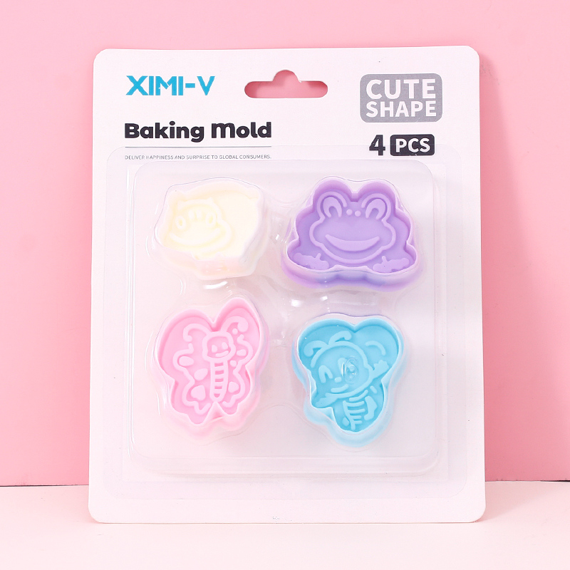 قالب كيك حيوانات 4 قطع