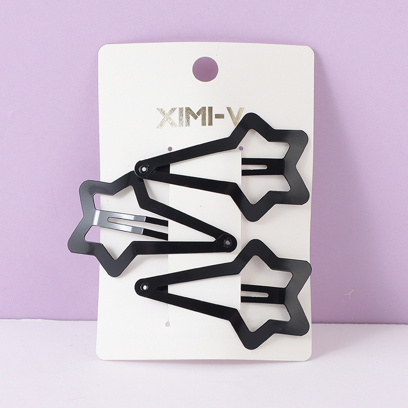 دبابيس شعر نجمة لامعة