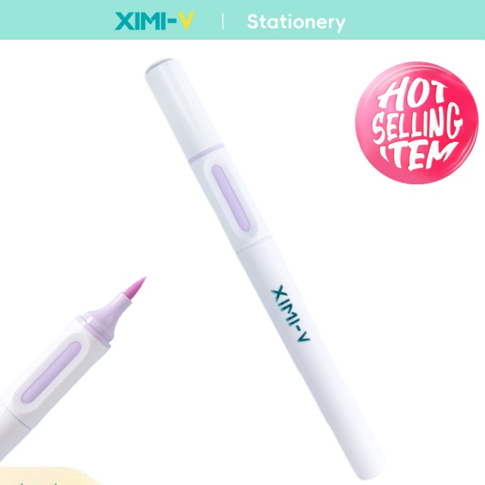 قلم تمييز بنفسجي فاتح