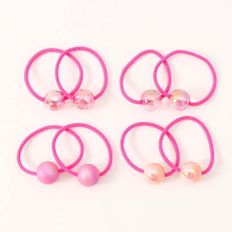 ربطات شعر خرز قطعتان رقم 1