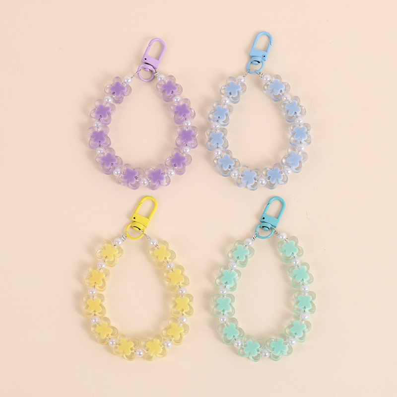 سلسلة مفاتيح خرز مزخرفة جديدة للربيع والصيف #30