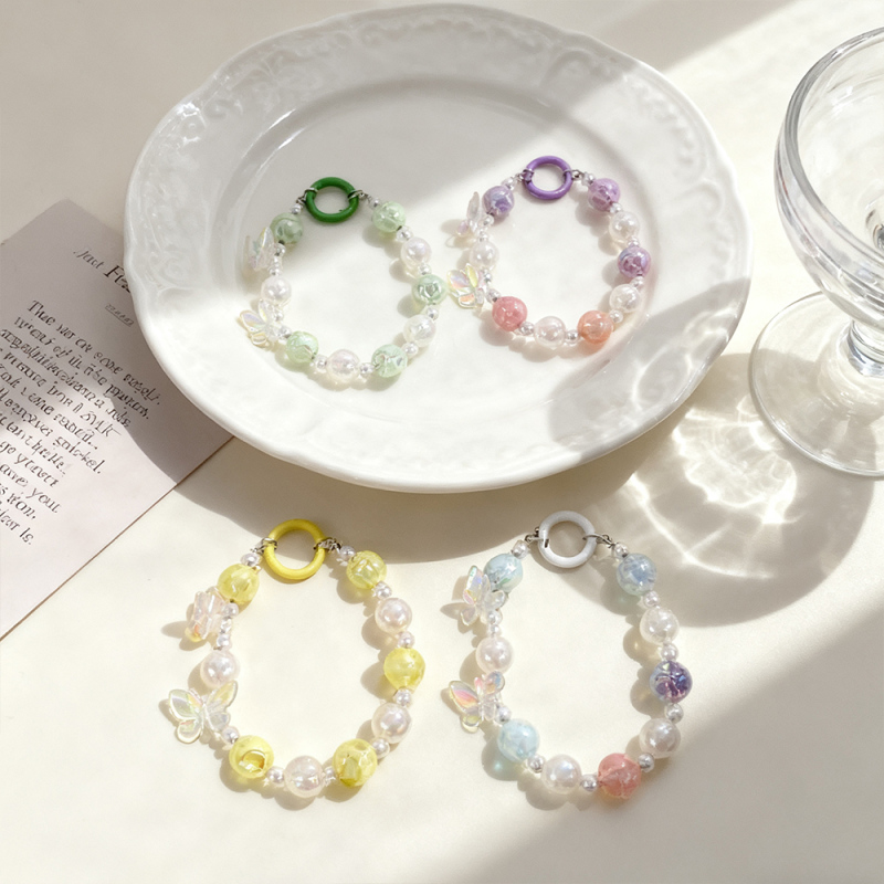 سلسلة مفاتيح خرز مزخرفة جديدة للربيع والصيف #32