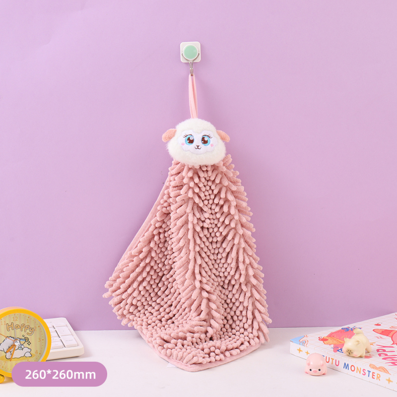 منشفة يد شينيل الخروف إيفي