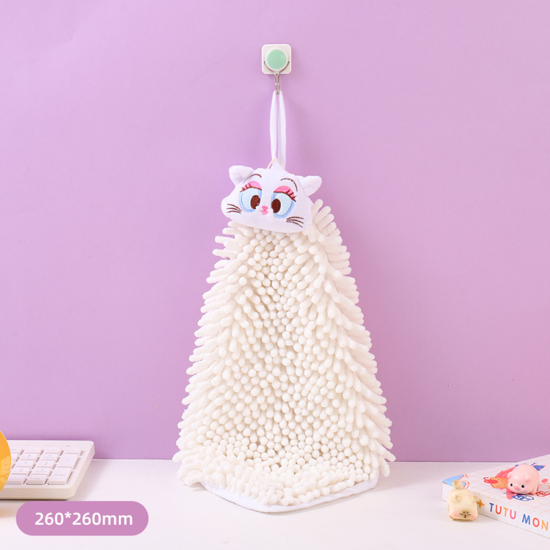 منشفة يد شينيل القطة إيفي