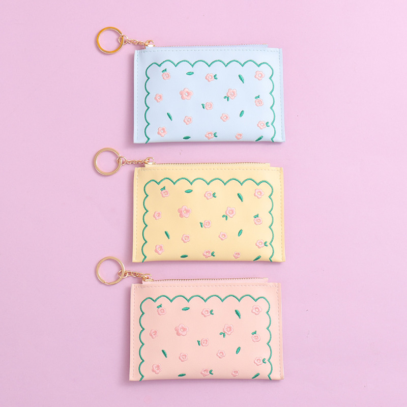 محفظة عملات زهرة أنيقة