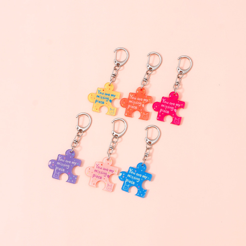 سلسلة مفاتيح أكريليك شوكولاتة حلوة