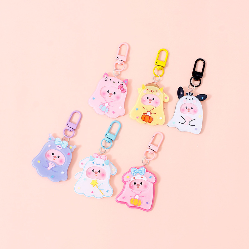 سلسلة مفاتيح أكريليك ترندي شائع