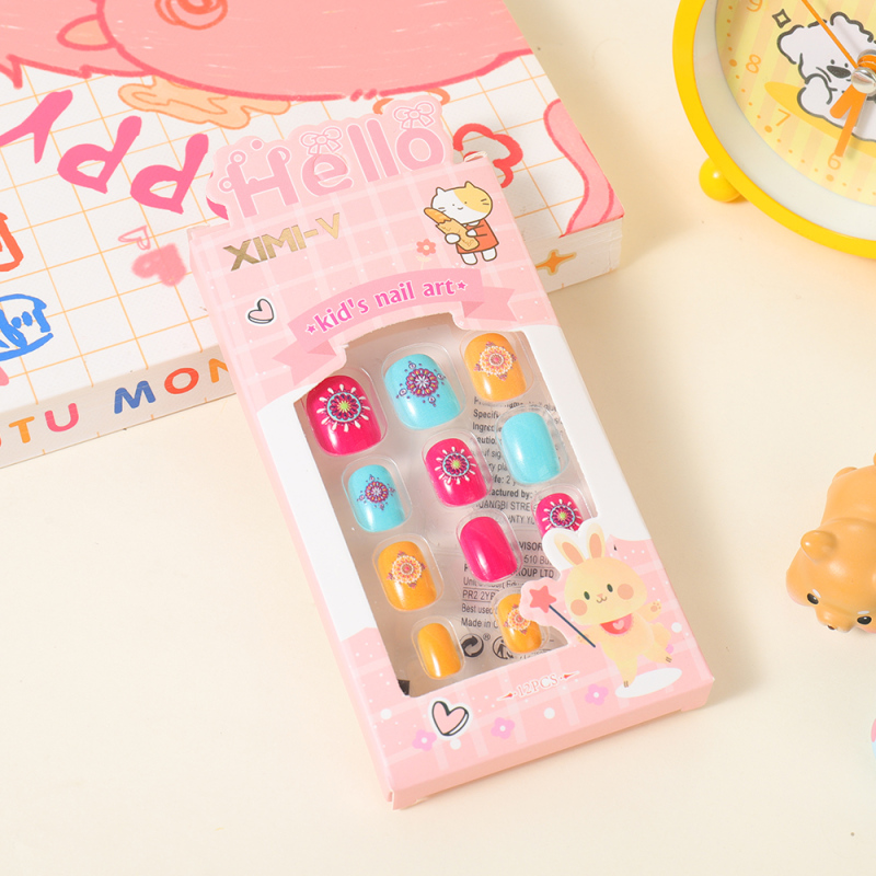 أظافر صناعية ستايل دوبامين 24 قطعة