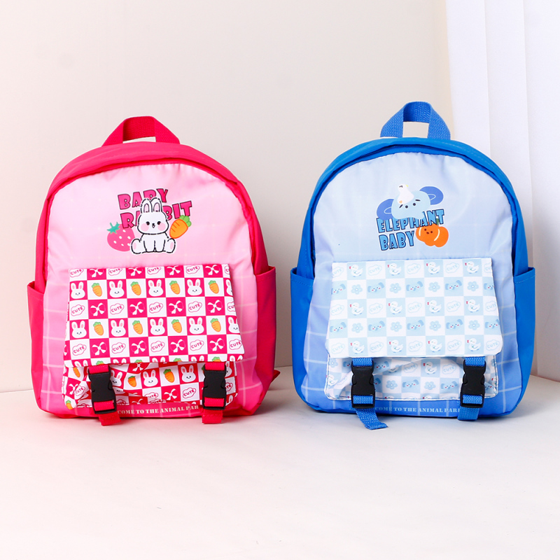 حقيبة ظهر للأطفال بطبعة حيوانات لطيفة