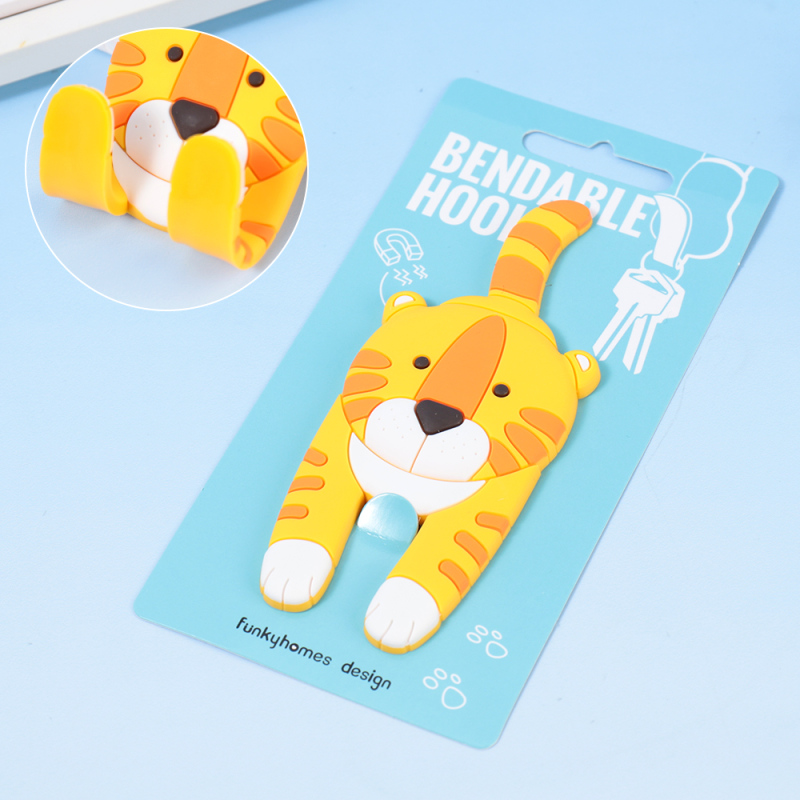 مغناطيس ثلاجة بخطاف متعدد الوظائف على شكل أسد صغير