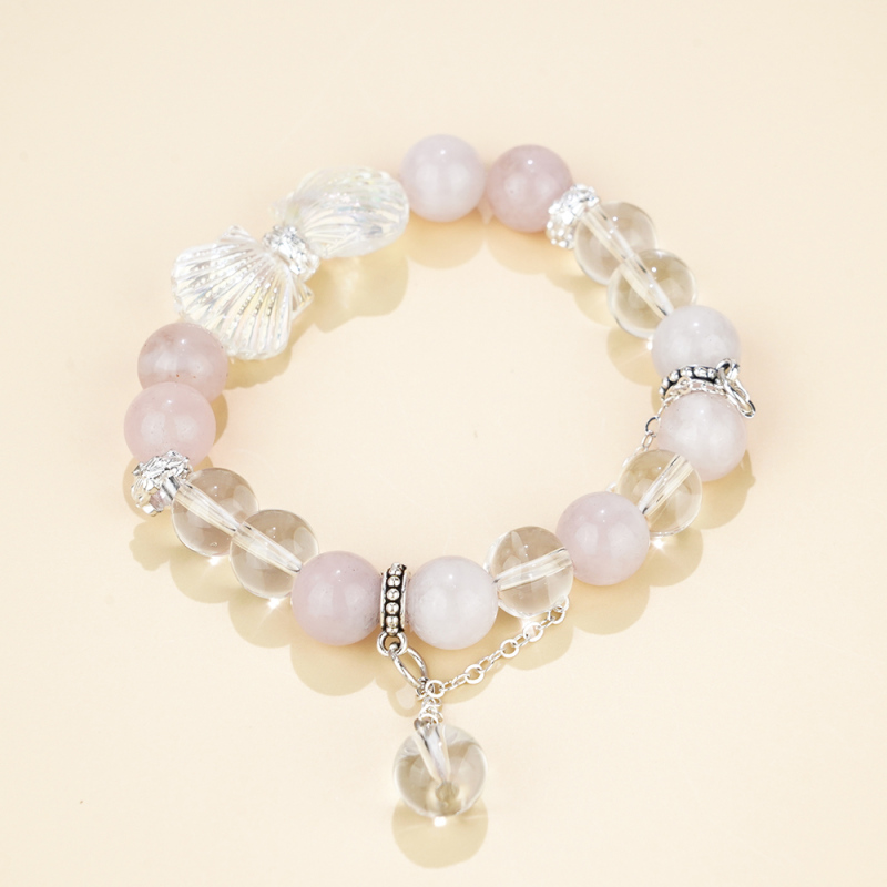 سوار خرز شفاف أنيق