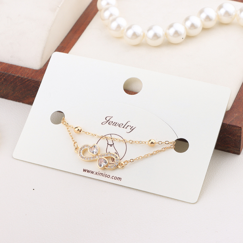 سوار بسيط عصري بطبقتين رقم 08