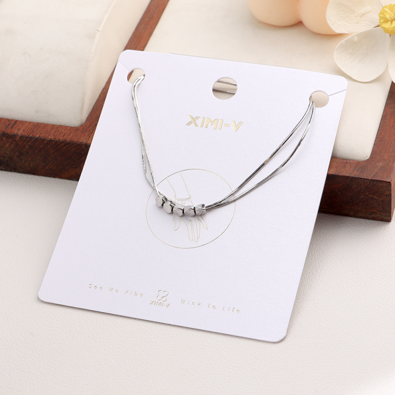 سوار بسيط عصري بطبقتين رقم 09