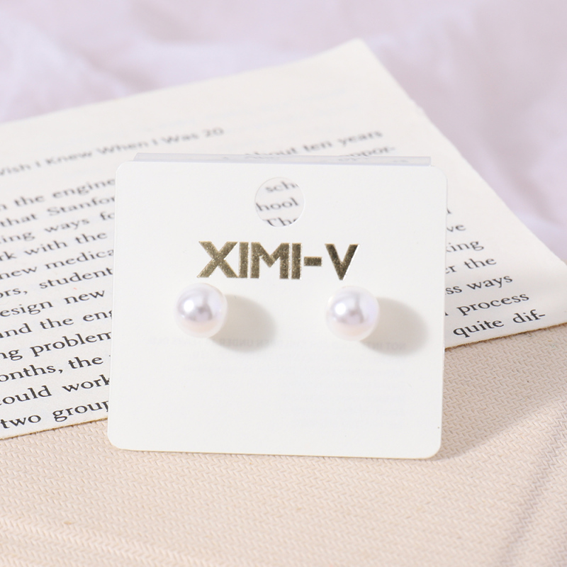 أقراط لؤلؤ أنيقة شعبية رقم 06