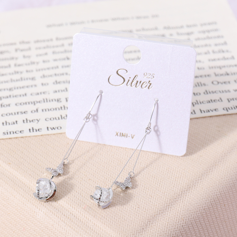 أقراط شرابة أنثوية طويلة رقم 13