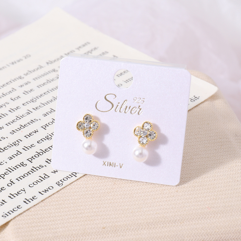 أقراط لؤلؤ أنيقة شعبية رقم 12