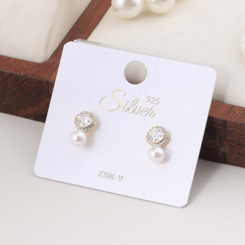 أقراط لؤلؤ أنيقة شعبية رقم 13